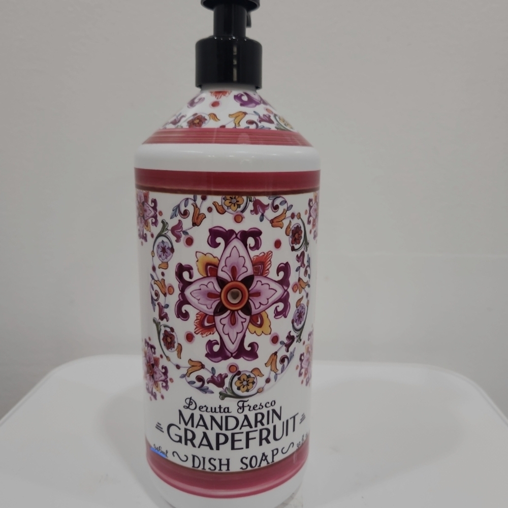 Mandarin & Grapefruit Dish Soap - DERUTA FRESCO 32 OZ